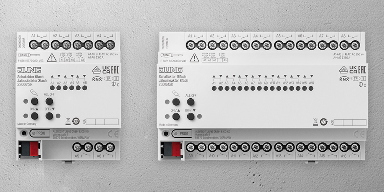 KNX Schalt- und Jalousieaktoren bei Elektro Walther in Wiepersdorf