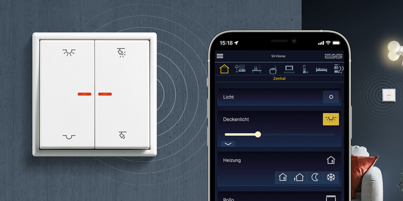 KNX RF Taster bei Elektro Walther in Wiepersdorf