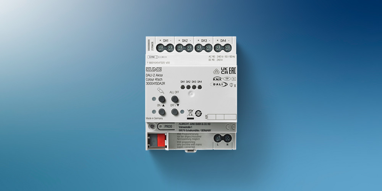 KNX DALI 2 Gateway Colour bei Elektro Walther in Wiepersdorf